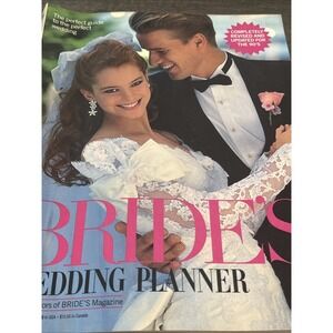 Vintage 90s Bride's Wedding Planner Book - UNUSED - Editors of Bride's Magazine